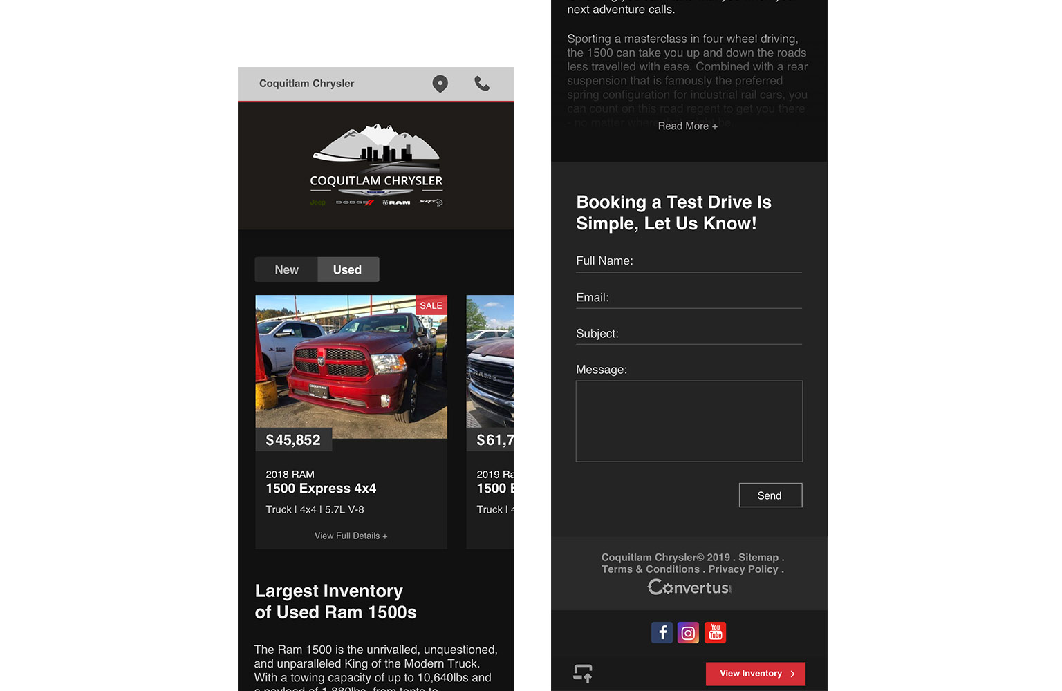 Final Landing Page Redesign